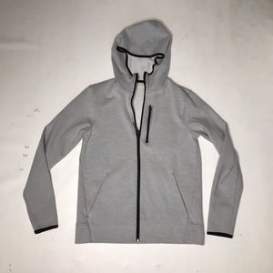 Old Navy Active Dynamic Fleece Gray Zip Up Hoodie size S